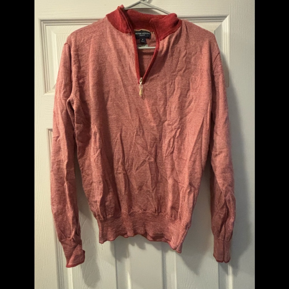 Peter Millar Men’s medium Quarter zip Pullover